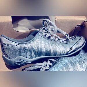 DKNY Y2K Silver NYC Sneakers